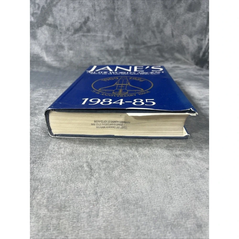 Vintage Jane's All The World's Aircraft 1984-85 Large Hardcover Aviation History